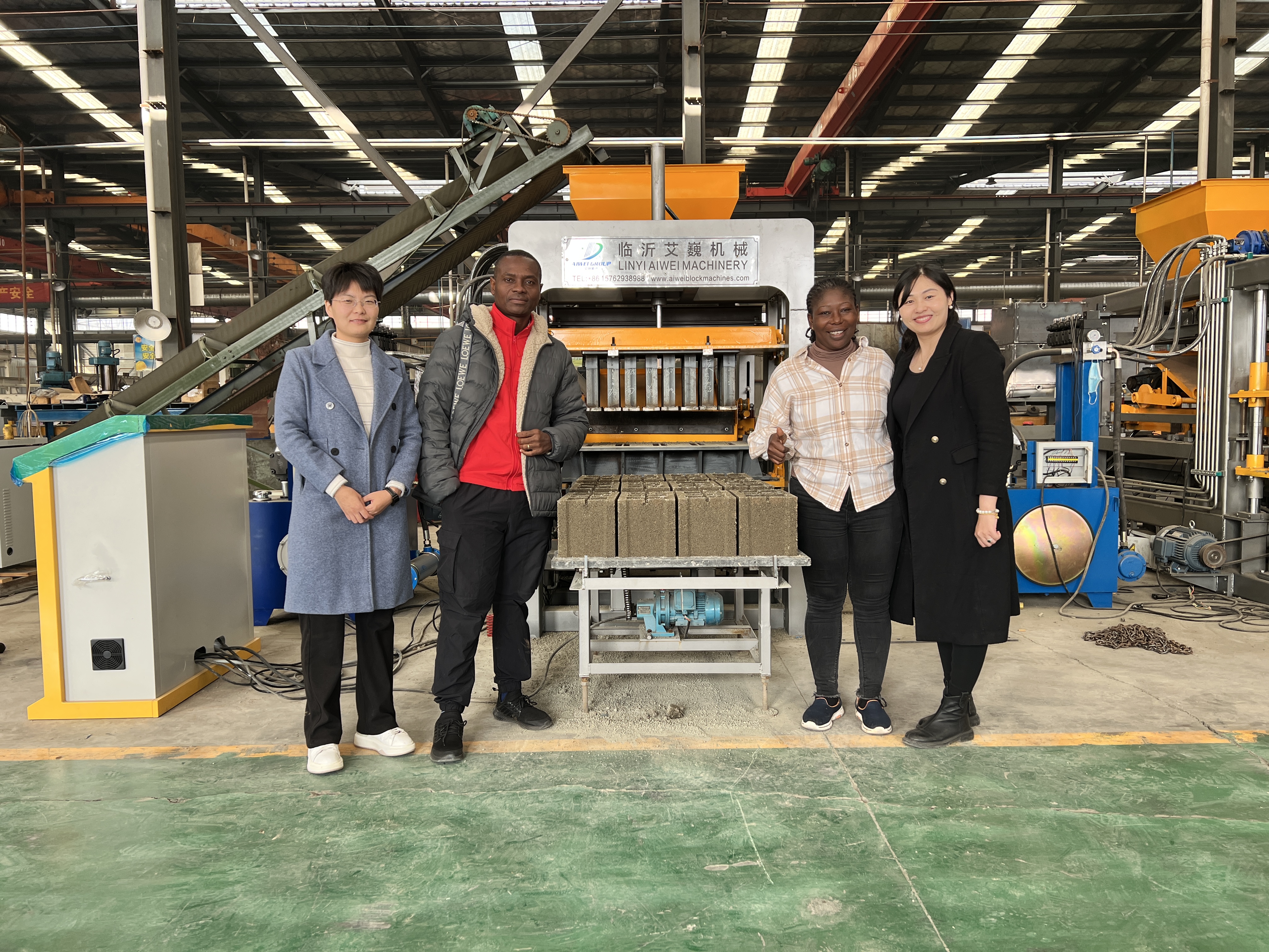 Visit of clients from Ghana