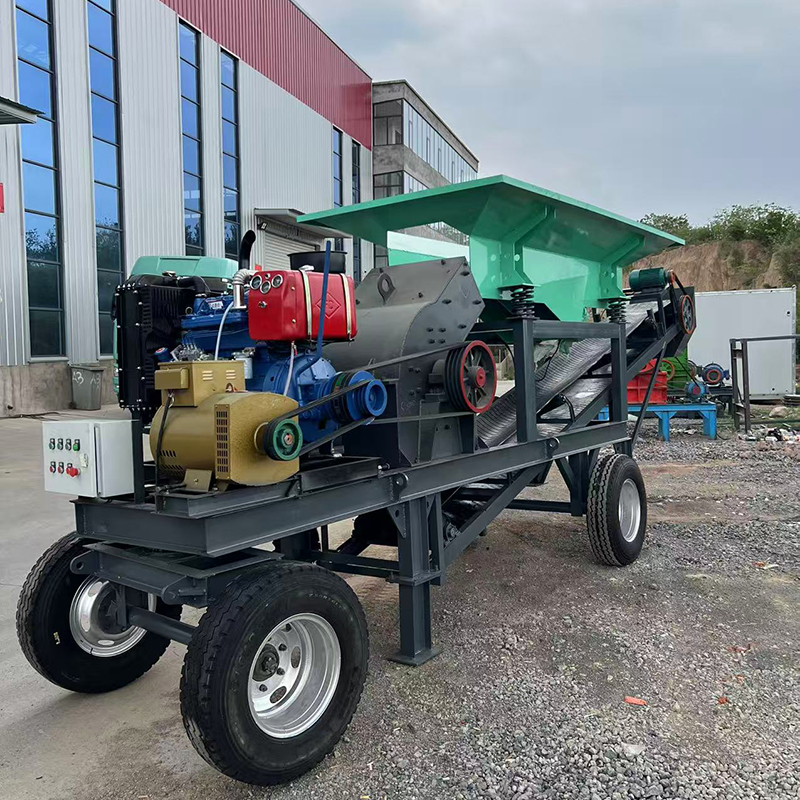 Medium sized stone crusher