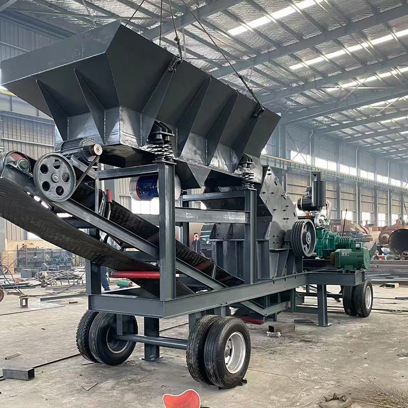 Large stone crusher