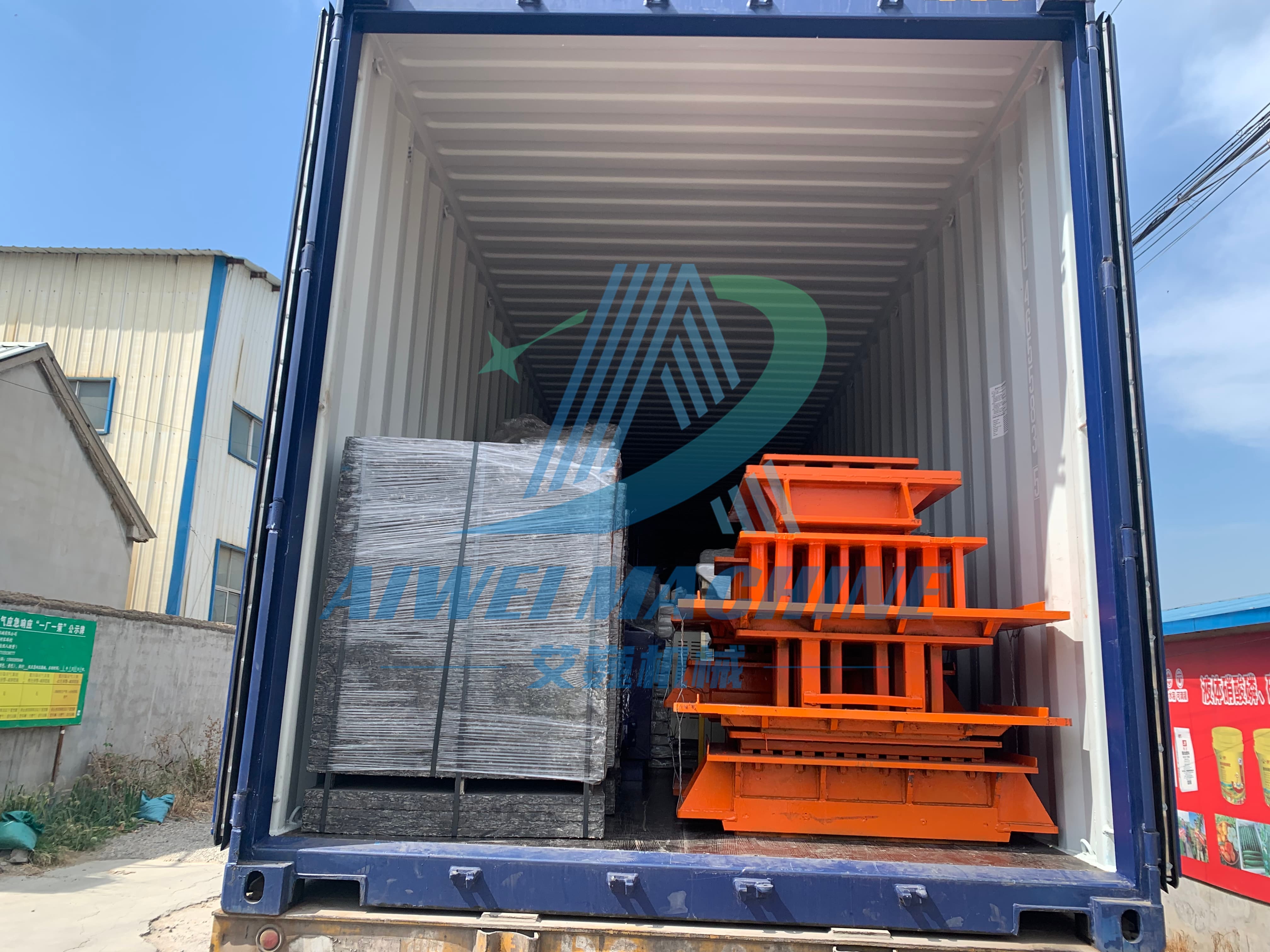 QT4-15B Brick Making Machine Successfully Shipped to Africa, Empowering Local Construction Developme