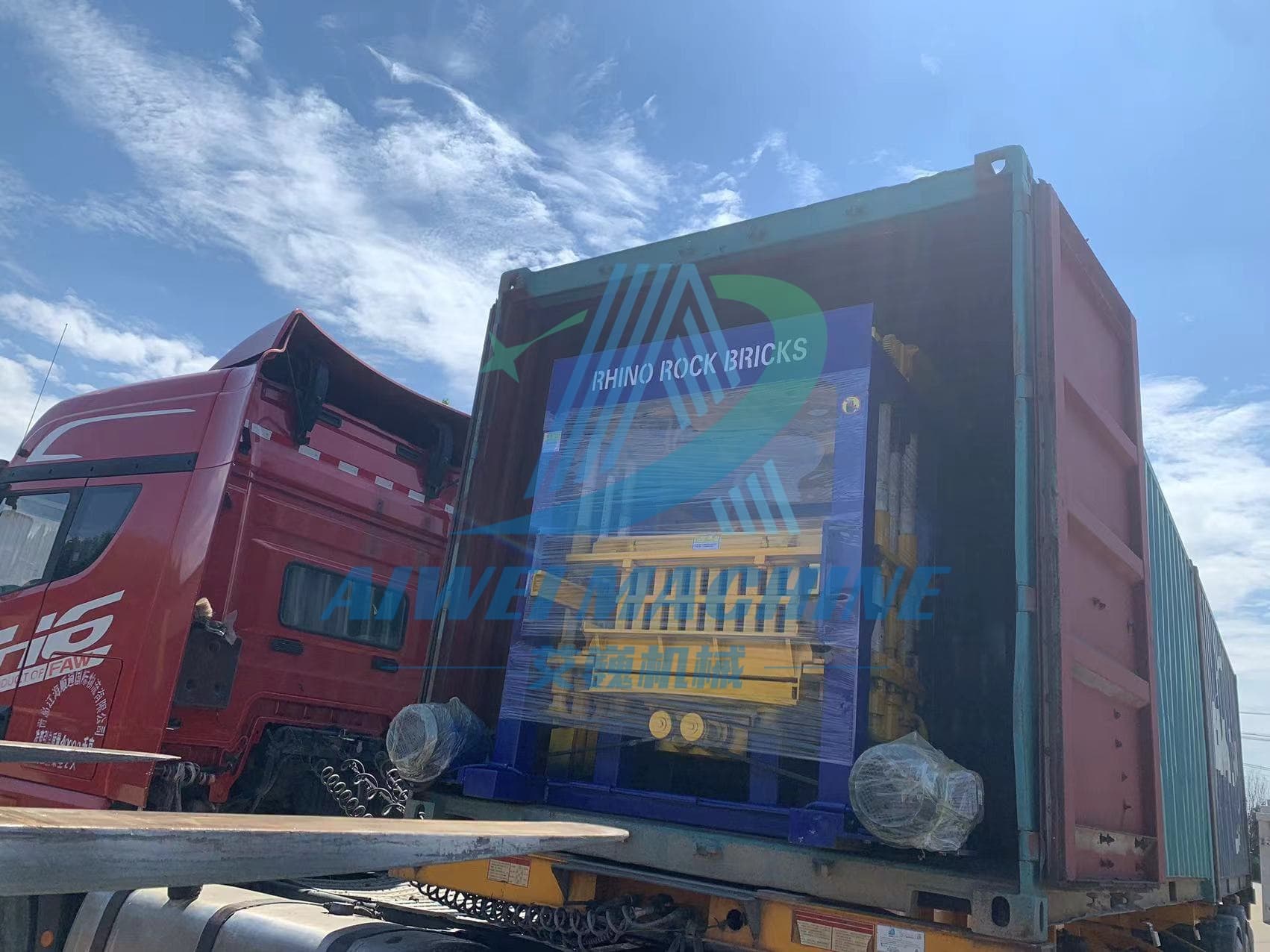 QT4-15 Block Machine Successfully Delivered to Africa