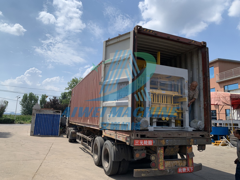 Fully Automatic Block Making Machine Dispatched to a Caribbean Island Nation